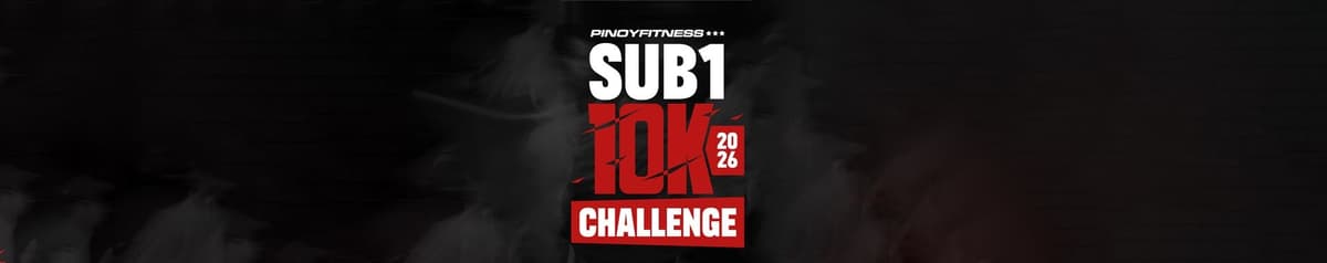 Pinoy Fitness SUB1 10K Challenge 2026 Clark race event banner image