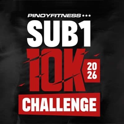 Pinoy Fitness SUB1 10K Challenge 2026 Clark race event logo image