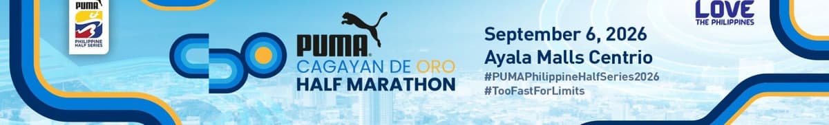 PUMA Philippine Half Marathon Series 2026 - CDO Leg race event banner image