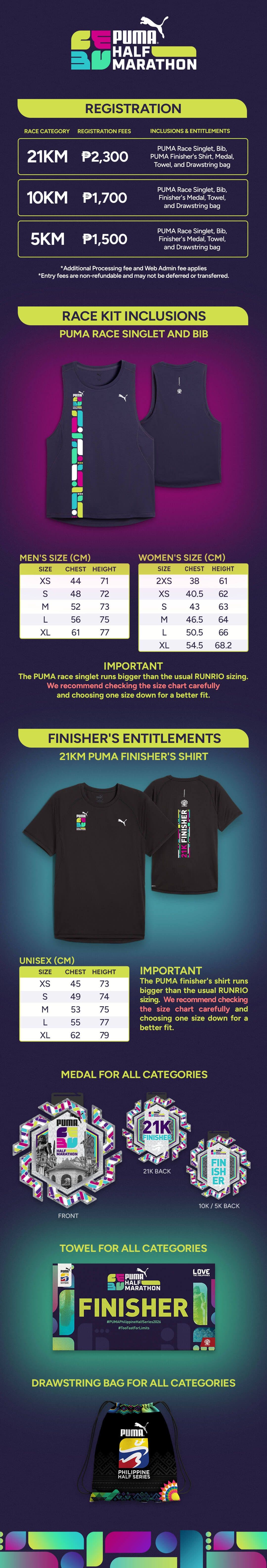 PUMA Philippine Half Marathon Series 2026 - CEBU Leg race event poster image