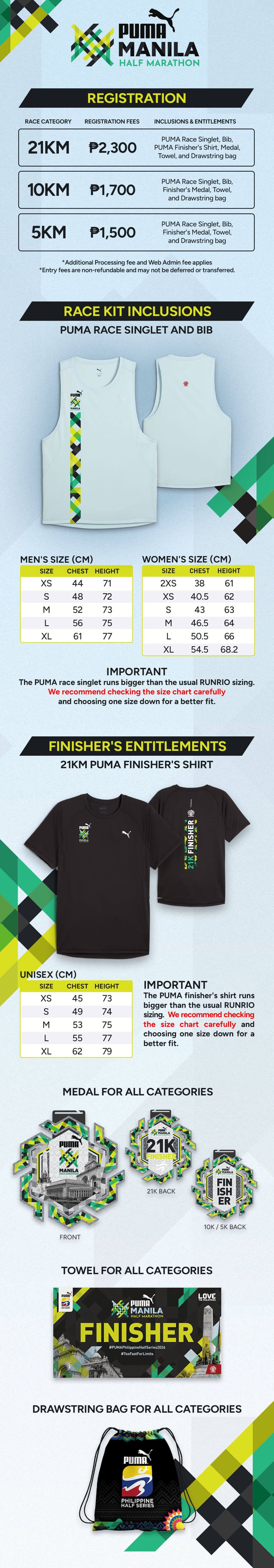 PUMA Philippine Half Marathon Series 2026 - MANILA Leg race event poster image
