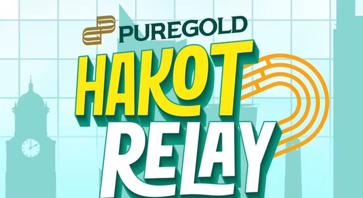 Puregold Hakot Relay Run race event banner image