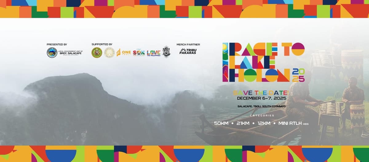 Race To Lake Holon 2025 race event banner image