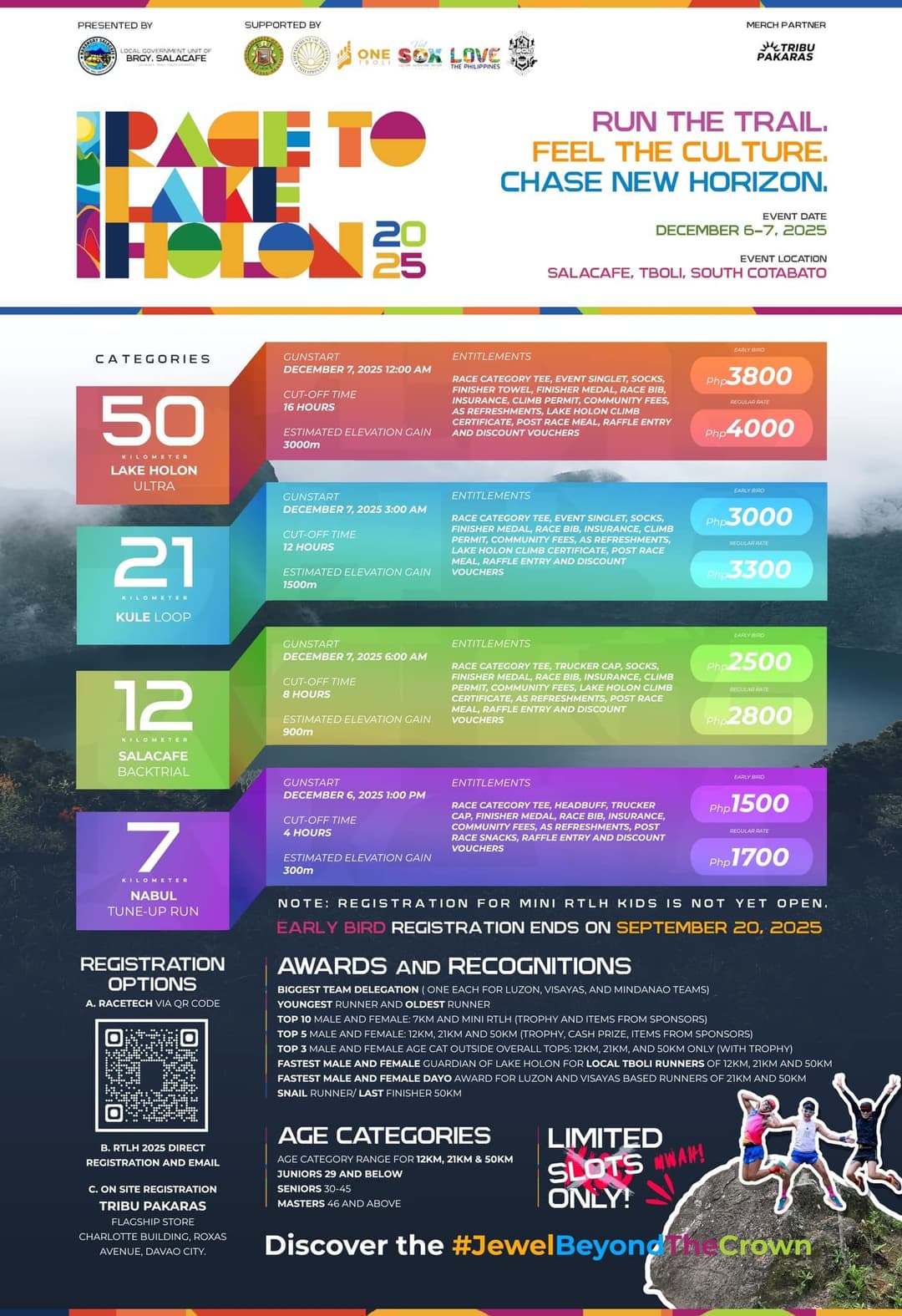 Race To Lake Holon 2025 race event poster image