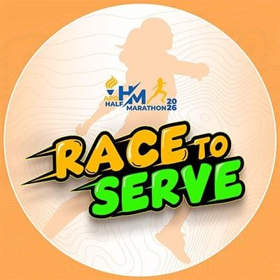 Race To Serve: APO Half Marathon 2026 Vermosa race event logo image