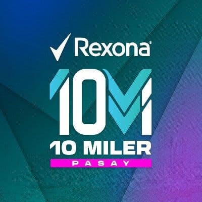 Rexona 10 Miler Series 2026 - Pasay City race event logo image
