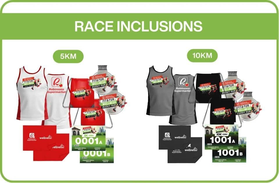Robinsons Supermarket's 18th Fit and Fun Wellness Buddy Run Cebu Leg race event poster image