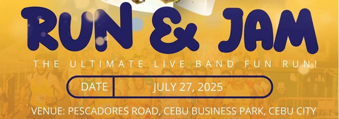 Run and Jam 34th Lite Ferries Anniversary Run 2025 race event banner image