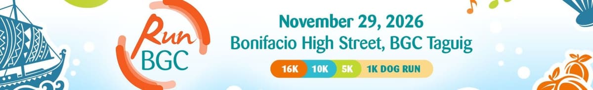 Run BGC 2026 race event banner image