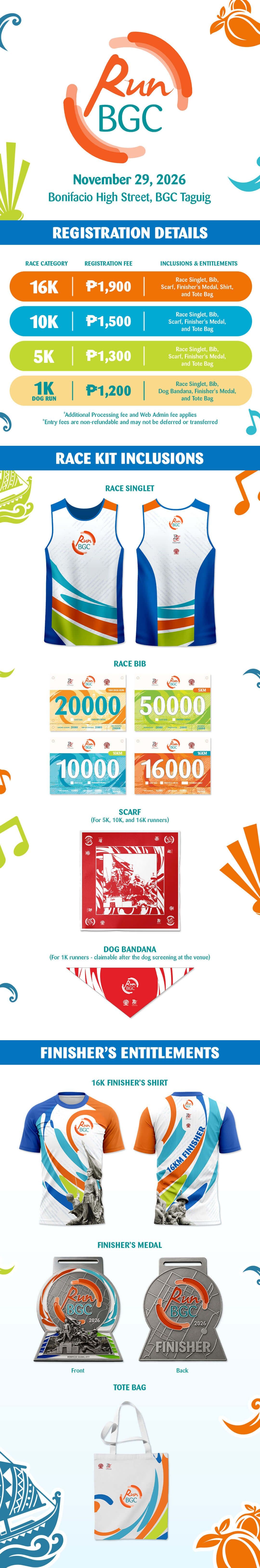 Run BGC 2026 race event poster image