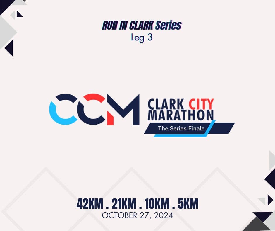 RUN IN CLARK Leg 3 - Clark City Marathon Finale race event poster image