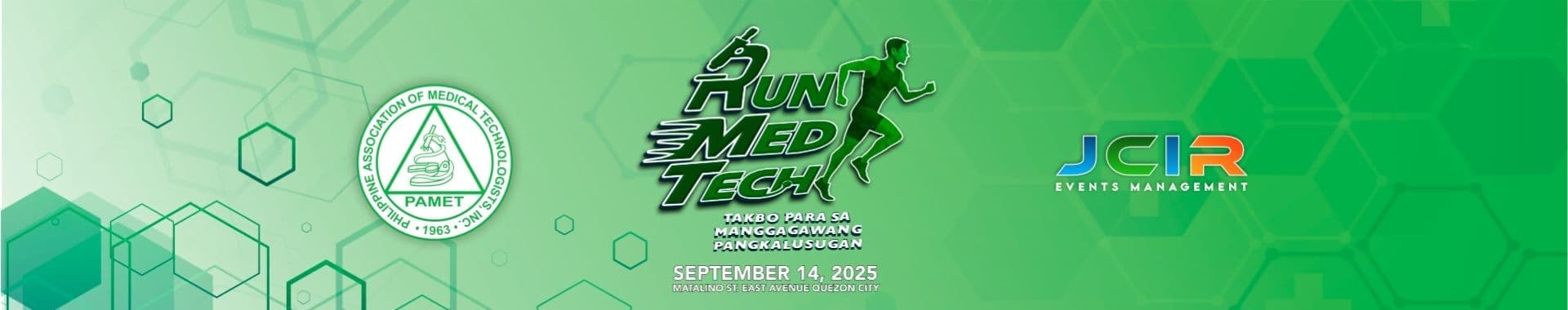 Run Med Tech: Takbo Para Sa Manggagawang Pangkalusugan race event banner image