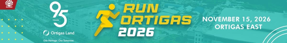 Run Ortigas 2026 race event banner image