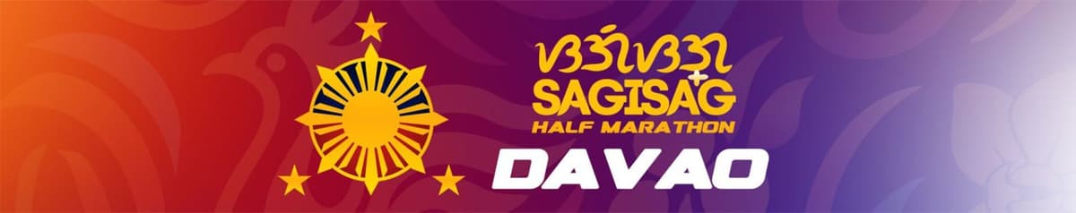 Sagisag Half Marathon 2026 Davao race event banner image