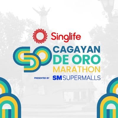 Singlife Cagayan de Oro Marathon 2026 race event logo image