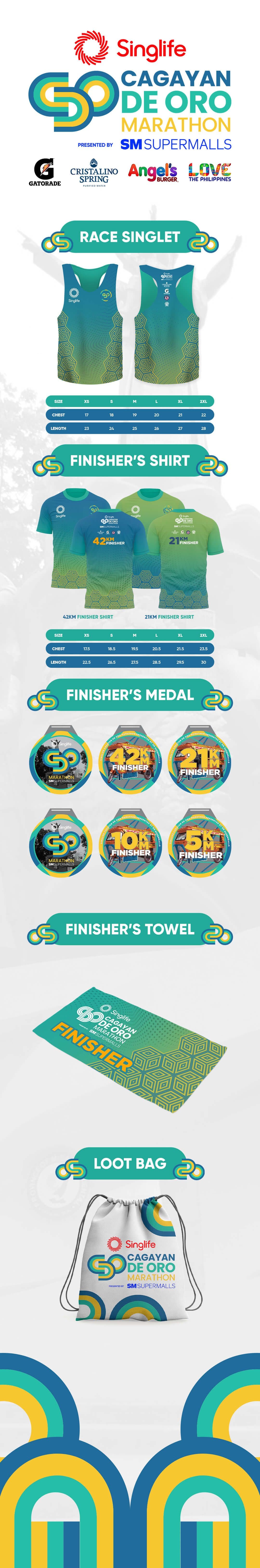 Singlife Cagayan de Oro Marathon 2026 race event poster image