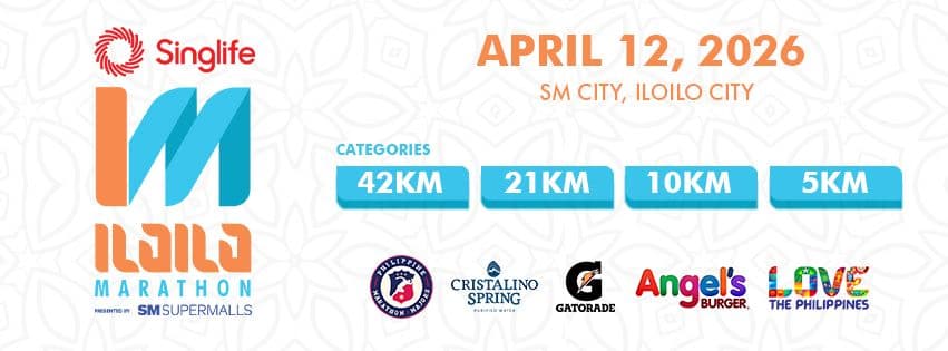 Singlife Iloilo Marathon 2026 race event banner image
