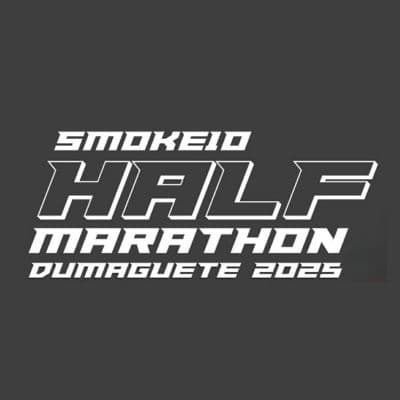 Smoke10 Half Marathon Dumaguete 2025 race event logo image