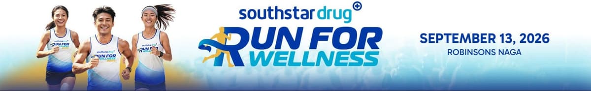 Southstar Drug Run for Wellness 2026 - NAGA race event banner image
