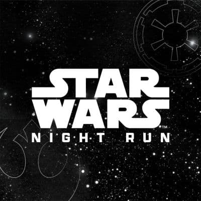 Star Wars Night Run 2026 race event logo image