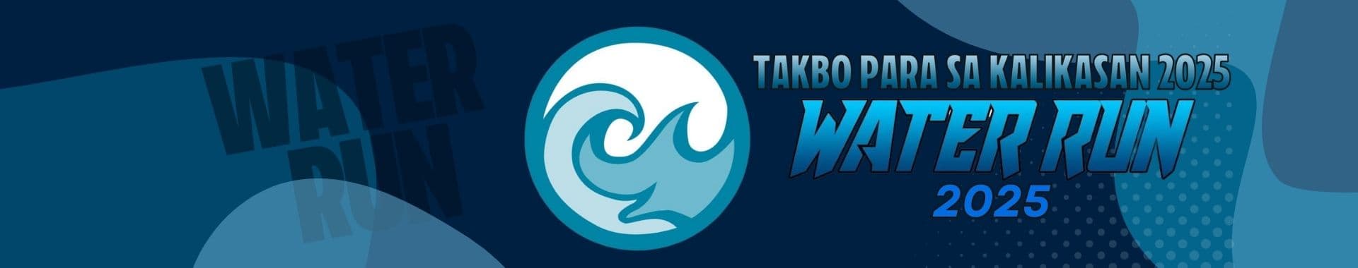 Takbo Para Sa Kalikasan: Water Run 2025 race event banner image
