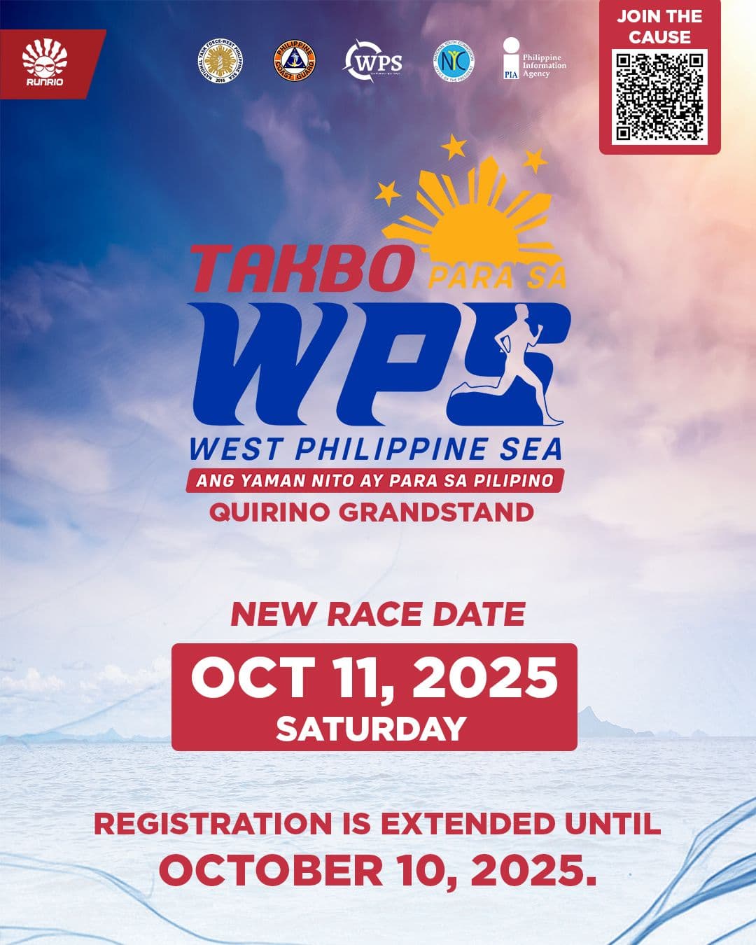 Takbo Para sa West Philippine Sea 2025 race event poster image