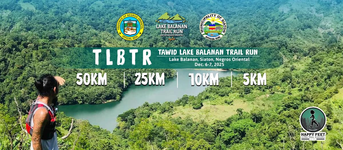 Tawid Lake Balanan Trail Run 2025 race event banner image