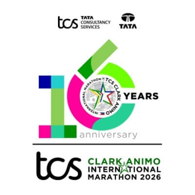 TCS Clark Animo International Marathon race event logo image