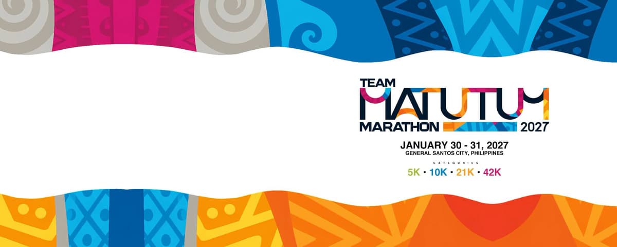 Team Matutum Marathon 2027 race event banner image