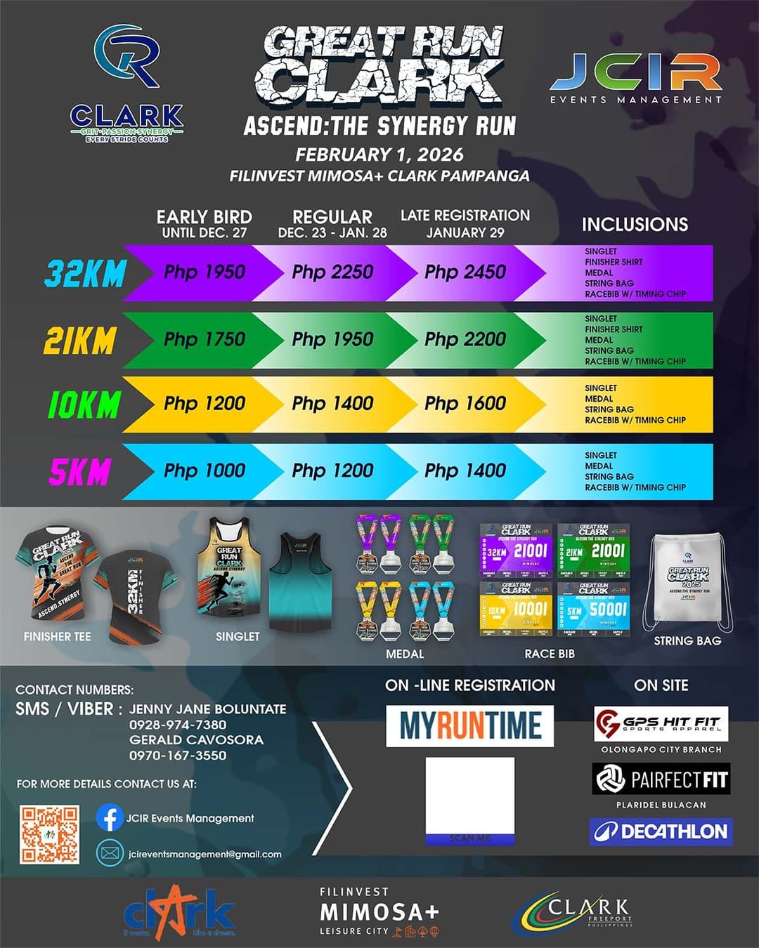 The Great Run Clark: Ascend: The Synergy Run race event poster image