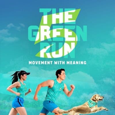 The Green Run Vermosa race event logo image