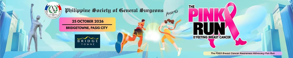 The Pink Run: D'Feeting Breast Cancer 2026 - Pasig race event banner image