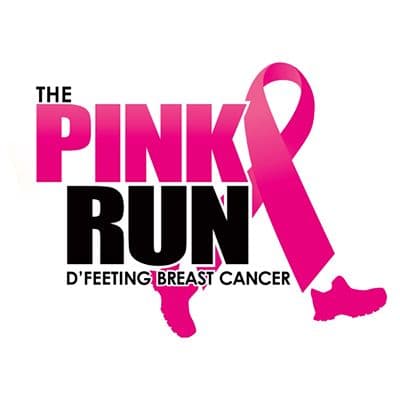 The Pink Run: D'Feeting Breast Cancer - Bacolod race event logo image