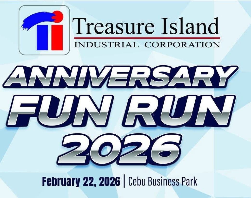 Treasure Island Anniversary Fun Run 2026 race event logo image