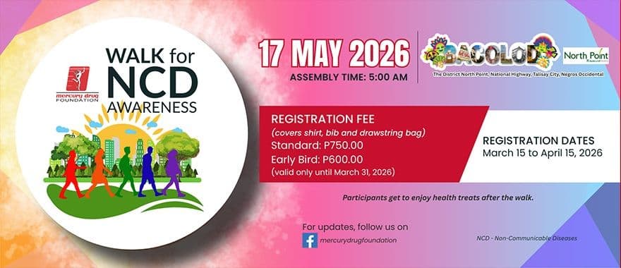 Walk for NCD Awareness 2026 race event banner image