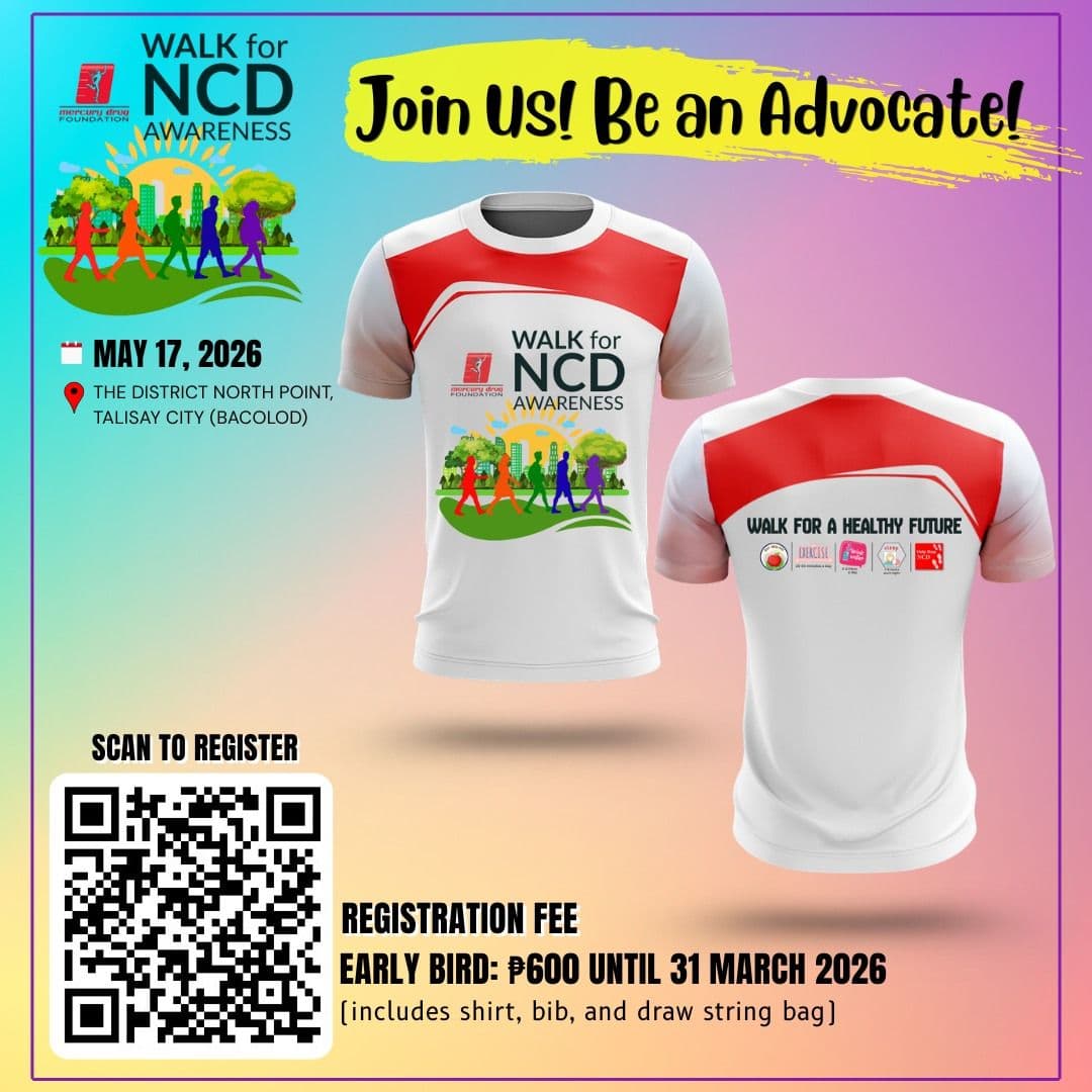 Walk for NCD Awareness 2026 race event poster image