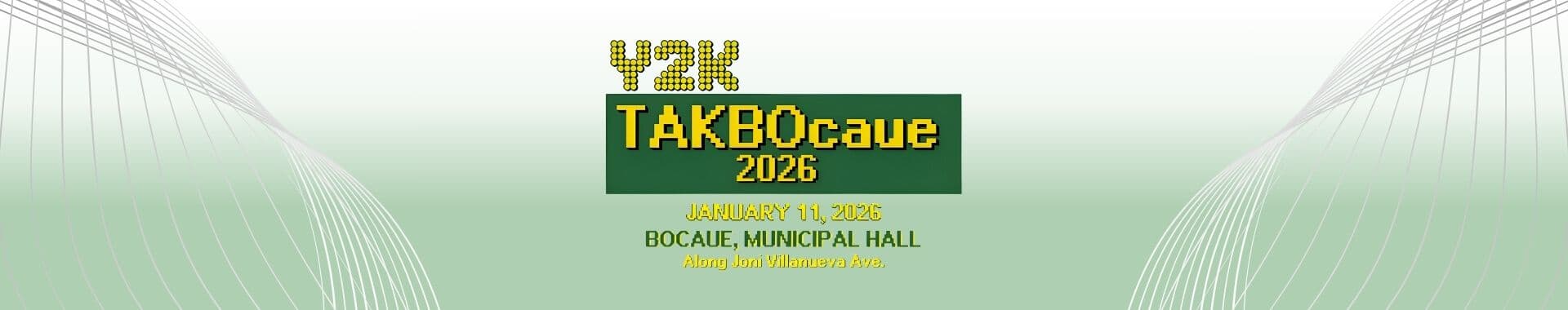 Y2K: TAKBOcaue 2026 race event banner image